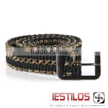 Wholesale paracord belt custom logo paracord belt for outdoor                        
                                                Quality Choice