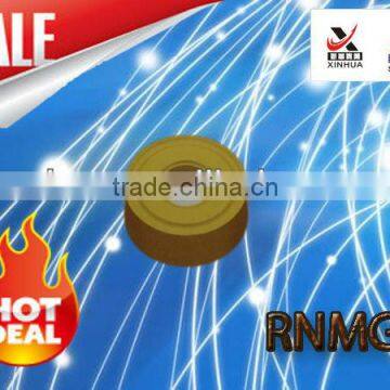 High quality cemented carbide inserts of peeling inserts for around RNMG