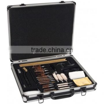 60 Piece Gun Cleaning Kit in Aluminum Box