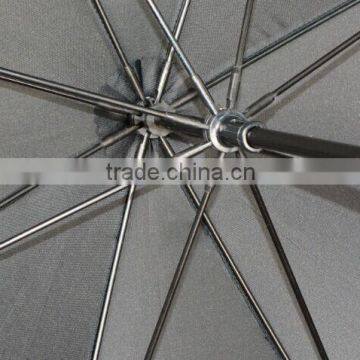 China Factory Black Straight Umbrella With Frills photo-5