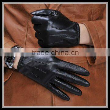 men genuine leather elastic glove importer