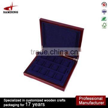 Matta wooden 12*3 storage box for wholesale