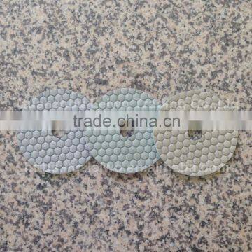 3 Step Polishing Pad 4 inch (100 mm) Granite Marble Artificial Stone Polishing Wheel Abrasive Pad Wet or Dry