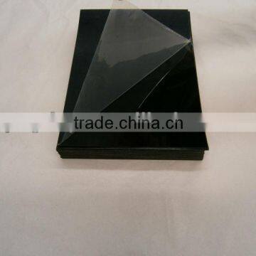 PVC black sheets with PE protective film