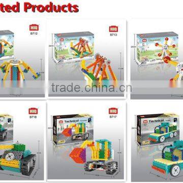 HIQ 88 PCS B/O Ferris Wheel Building Block Toy Education to Kids photo-2