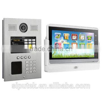7 inch Android TCP WIFI home automation system IP video door phone