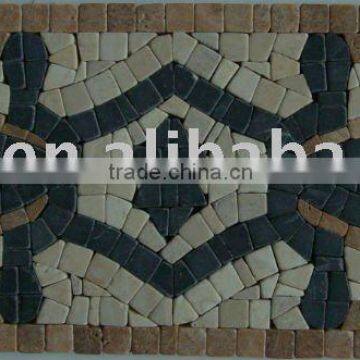 Lava Mosaic Border line Art Marble Mosaic YFL073