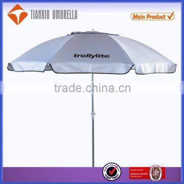 280g PVC fabric beach umbrella, cola promotional beach umbrella,beach umbrella promotional