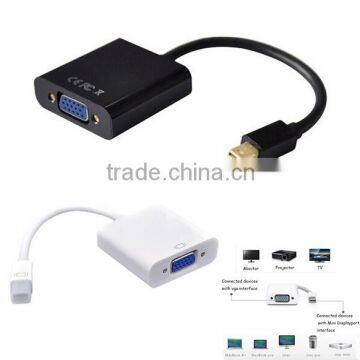 Mini DisplayPort To VGA Mini Display Port DP to VGA Converter Cable Adapter Cable for Mac iMac MacBook Pro