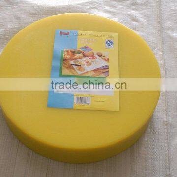 Layered LDPE yellow cutting board