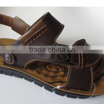 2016 wholesale men sandals PU sole