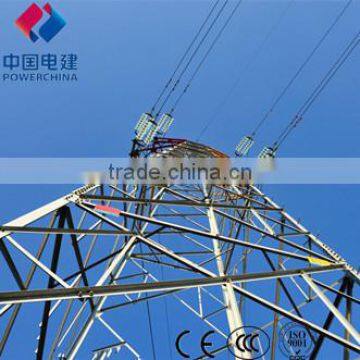 2013 HEEME High quality steel electric power pole tower