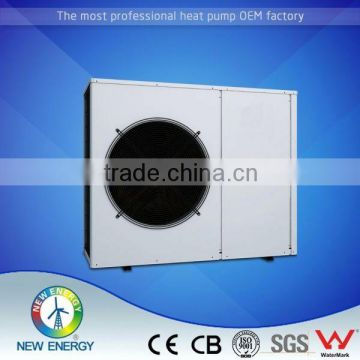 Floor standing evi new design air source evi low temperature split style heat pump