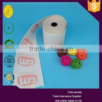 Back printed color thermal paper roll