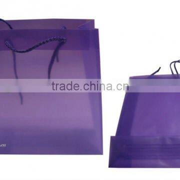 promotional PP plastic gift bags shopping bag