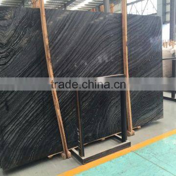 New Ancient Wood Marble Black Wood Marble Wood Look Marble Floor Tile photo-4