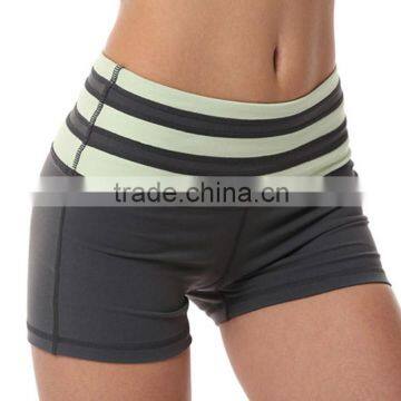 Fashionable Tight Fitted Yoga Clothing Womens Activewear Wholesale Sports Shorts photo-2