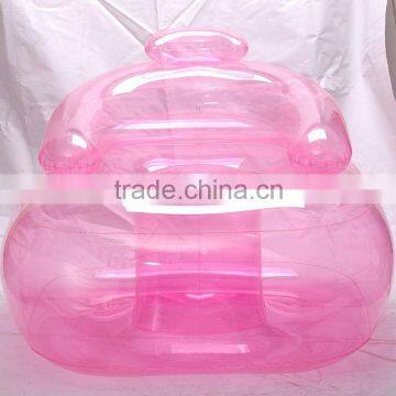 transparent pink floating inflatable drink can cell phone holder,mini inflatable drink holder