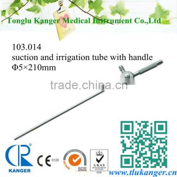 laparoscopic suction irrigation tube