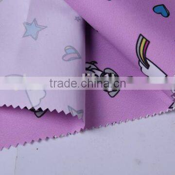 bag fabric printing PE coating, cartoon printing fabric