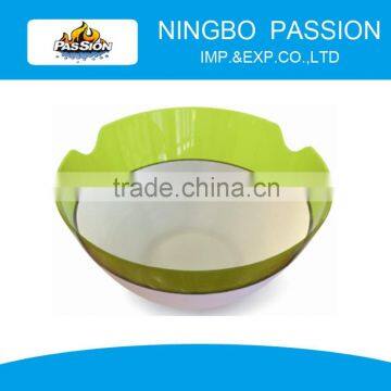 2015 Hot Sale plastic salad bowl, foodstuff plastic bowls