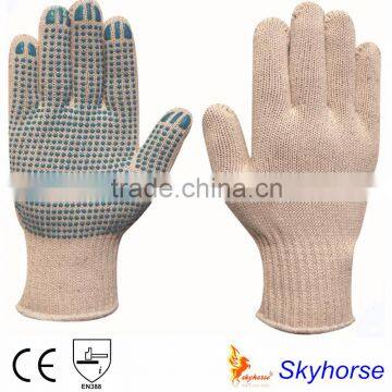 polka dot cotton glove