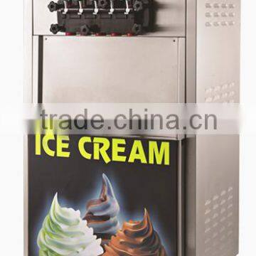 Hot Sale Kitchen Equipment 5 heads 5 color Sundae ice cream machine for sale