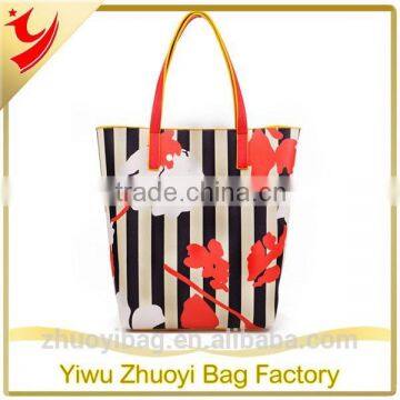 Trade Assurance Fashion Flower totes and women totes trendy Beach Bag