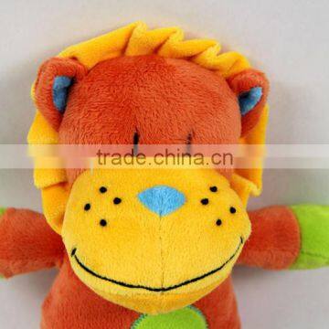 Luckiplus Hot Sale First Class Orange and Green Lion Wonderful Color Macthing Safe Technology Toy For Kids photo-3
