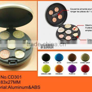 Metal coin dispenser