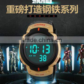 2016 alibaba wholesale Waterproof mulitifunction Mens sport watches