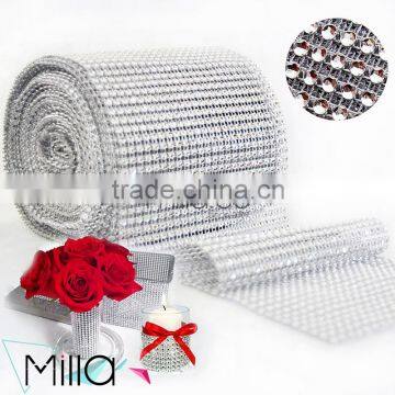 Wedding decoration rhinestone mesh