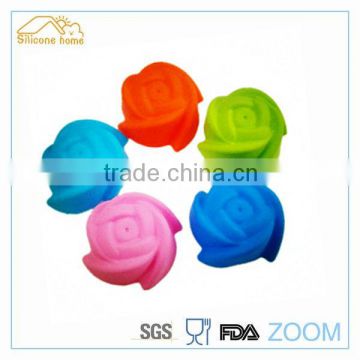 Eco-friendly rose shape cake silicone mold