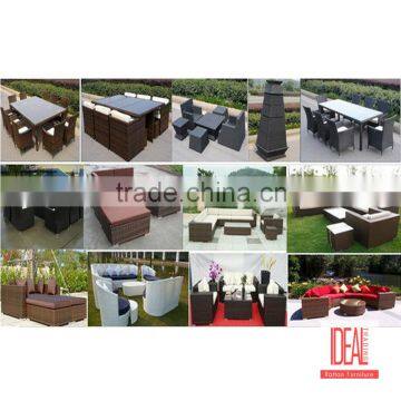Outdoor Modern Rattan wicker Garden set / Outdoor wicker Furniture