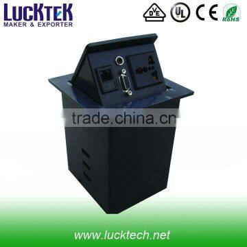 Electric power socket with RJ45 Network jacks
