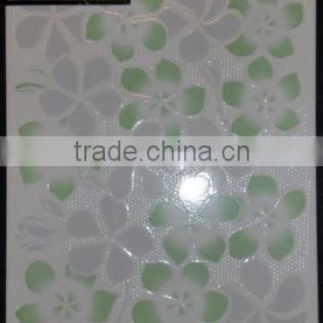 green and white ceramic tile