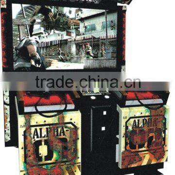 2016 Arcade coin operated machine shooting game machine / arcade game machine with high quality