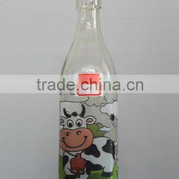 milk bottles glass