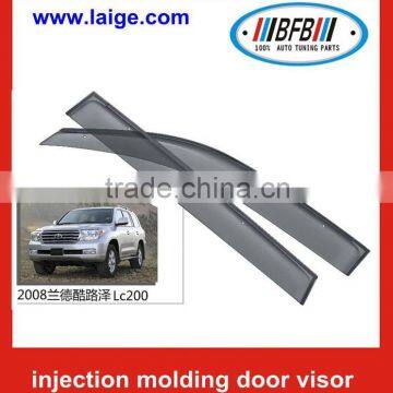 injection molding visor for toyota landcruiser car window deflector 2008