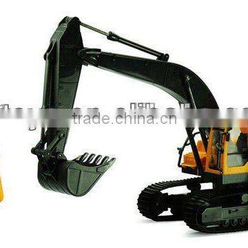 HOT!! EXW Prices!1:28 8 channels rc excavator RC Toys from qingyi toys factroy