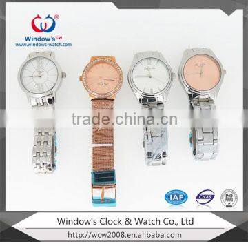 new design fashion girls watch mesh band watch                        
                                                                                Supplier's Choice