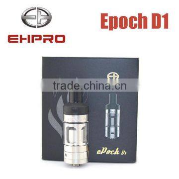 Ehpro lattest authentic e-cigs atomizer tank ePoch D1 RTA with top-filling