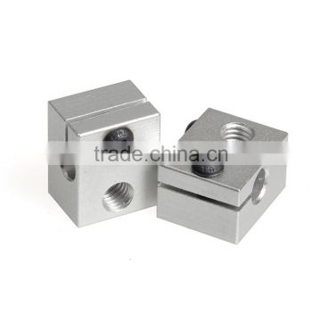 E3D V6 heating aluminum block for RepRap Makerbot MK7/MK8 Extruder 3D Printer Part