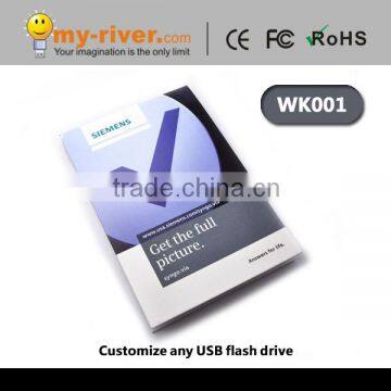 oem customized usb paper webkey