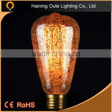 Wholesale price retro vintage edison bulb light e27 Incandescent bulb st64 g80 a19 filament bulb home decoration