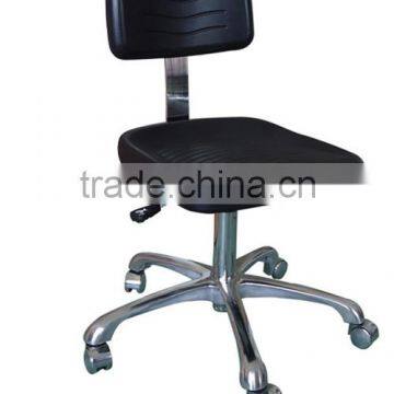 height adjustable one mold PU leather office ESD chair