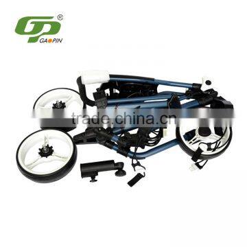 New products golf three wheels trolleys foldable