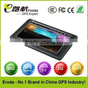 salable7'Andriod gps navigation,MID,car recorder three in one,built in 8gb,DDR2 256MB,800MHz/Andriod2.2/Flash10.1/3G/wifi