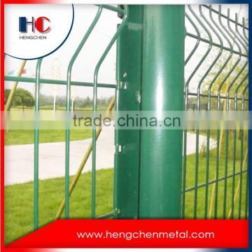 2.4m high 656 twin 3d wire mesh fence