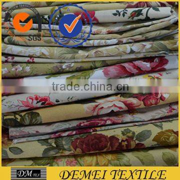 flower print cotton polyester from china